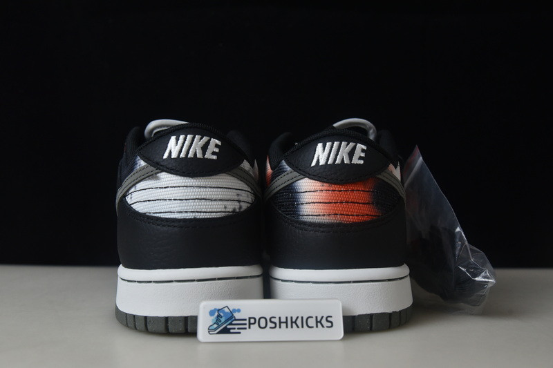 Nike Dunk Low Graffiti Black Red DM0108-001
