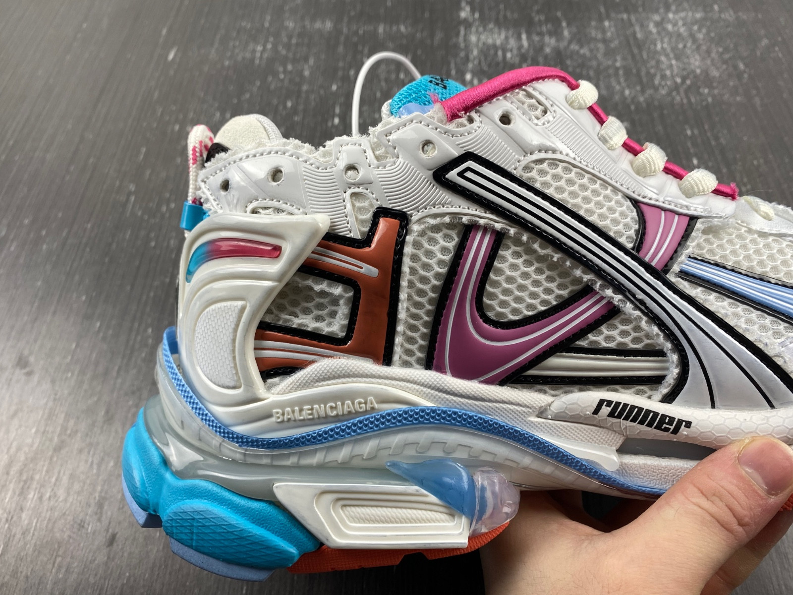 Ba*len*cia*ga runner 772774-w3rbw-2325